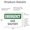 Signmission Safety Culture Sign, 14 in Width, Vinyl Decal, Rectangle OS-2PACK-EM-D-1014-L-10383 - alternate 6